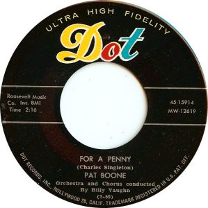 For A Penny by Pat Boone