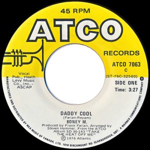 Daddy Cool by Boney M