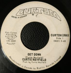 Get Down by Curtis Mayfield Get Down by Curtis Mayfield
