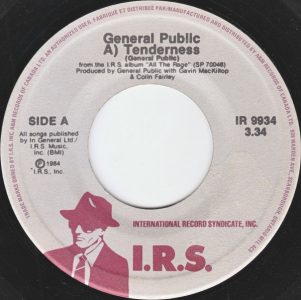 Tenderness by General Public