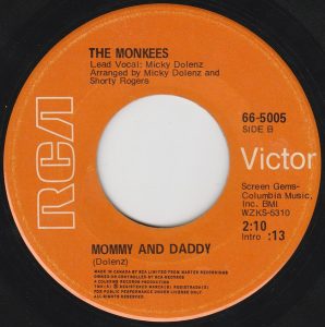 Mommy and Daddy by the Monkees