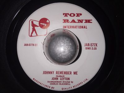 Johnny Remember Me by John Leyton