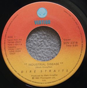 Industrial Disease by Dire Straits