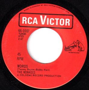 Words by the Monkees