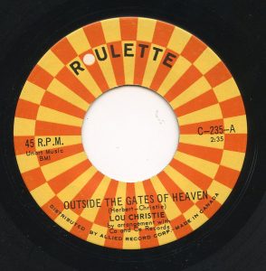 Outside The Gates Of Heaven by Lou Christie Outside The Gates Of Heaven by Lou Christie