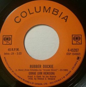 Rubber Duckie by Ernie