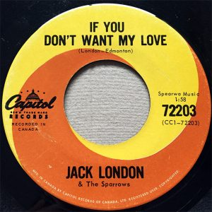 If You Don&rsquo;t Want My Love by Jack London & The Sparrows