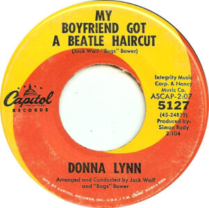 My Boyfriend Got A Beatle Haircut by Donna Lynn