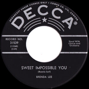 Sweet Impossible You by Brenda Lee