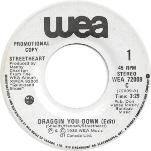 Draggin' You Down by Streetheart