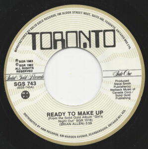 Ready To Make Up by Toronto