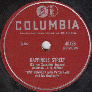 Happiness Street (Corner Sunshine Square) by Tony Bennett Happiness Street (Corner Sunshine Square) by Tony Bennett