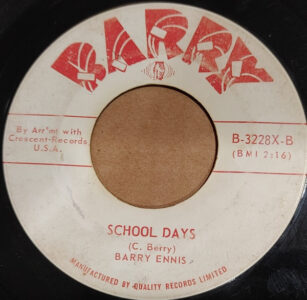 Mountain Of Ice/School Days by Barry Ennis Mountain Of Ice/School Days by Barry Ennis