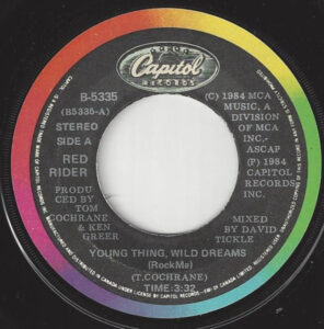 Young Thing, Wild Dreams (Rock Me) ~ Red Rider Young Thing, Wild Dreams (Rock Me) ~ Red Rider
