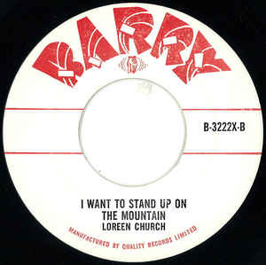 I Want To Stand Up On The Mountain by Loreen Church I Want To Stand Up On The Mountain by Loreen Church