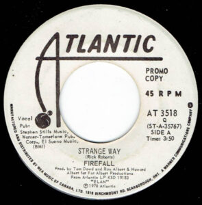Strange Way by Firefall