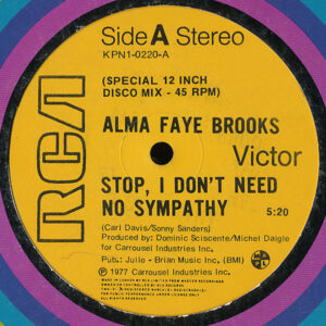 Stop! I Don’t Need No Sympathy by Alma Faye Brooks Stop! I Don’t Need No Sympathy by Alma Faye Brooks