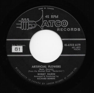 Artificial Flowers by Bobby Darin Artificial Flowers by Bobby Darin