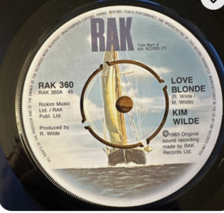Love Blonde by Kim Wilde