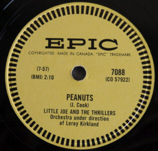 Peanuts by Little Joe & The Thrillers